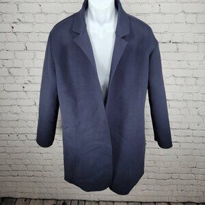 NWT Major Threads Blue Maston Short Coat Lightweight Raw Cut USA Made Size XL